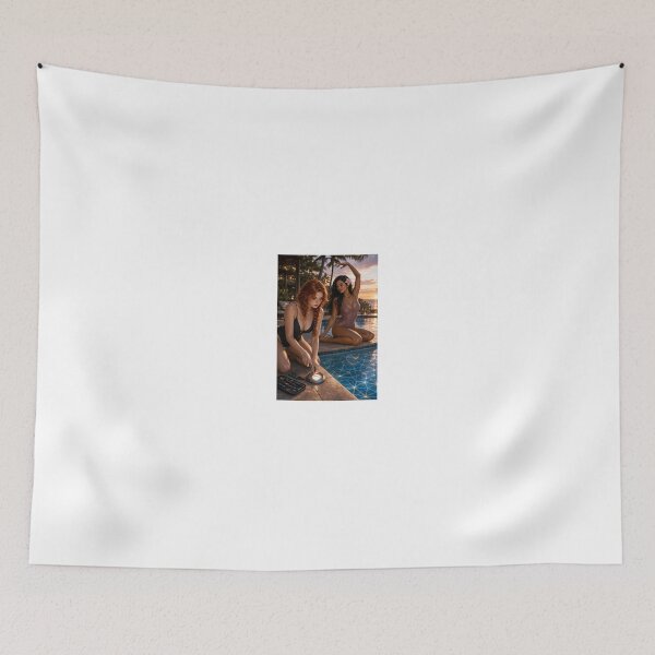 Item preview, Rowan Fletcher, Shanti Riveria at Poolside Sunset designed and sold by CathryneDelamort.