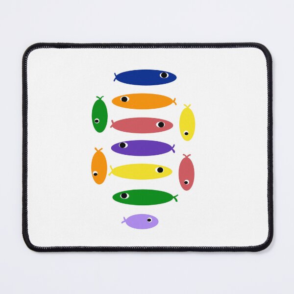 Item preview, Colorful Fish Pattern designed and sold by Elaine M Hayward .
