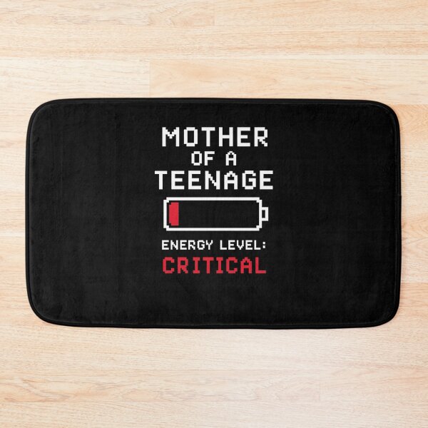Item preview, Mother of Teenage Energy Level Critical Retro Pixel Style designed and sold by super-think.