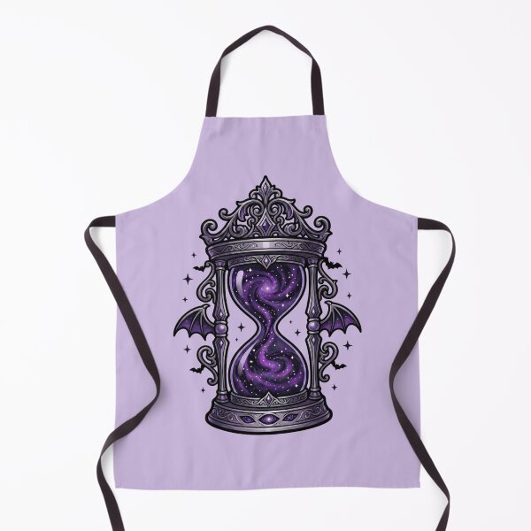 Item preview, Gothic Hourglass with Galaxy and Bat Wings designed and sold by Lamlamiu.