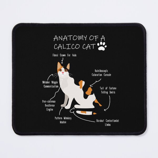 Item preview, Calico Cat Anatomy - Funny Calico Cat Mom Gift designed and sold by Petensity.