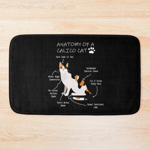 Item preview, Calico Cat Anatomy - Funny Calico Cat Mom Gift designed and sold by Petensity.