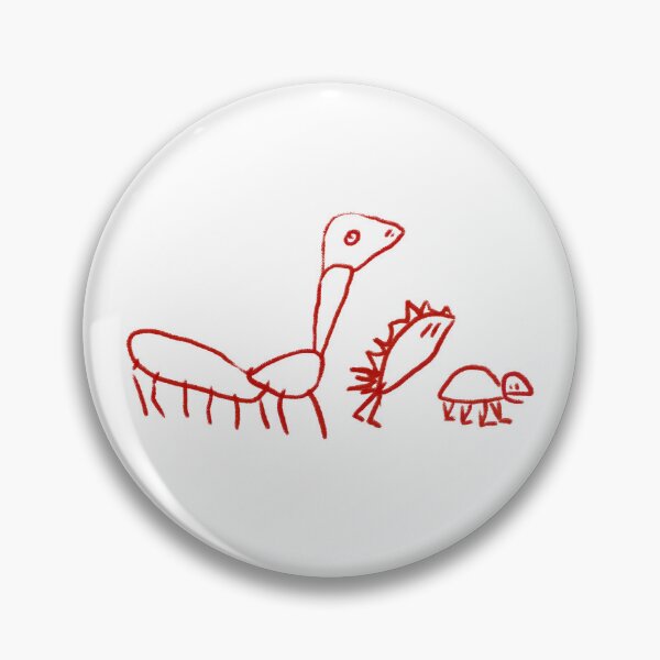 Item preview, Scribble-Style Whimsical Childlike Drawing Trio designed and sold by LukianArtPrint.