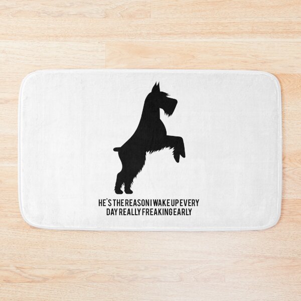 Item preview, Schnauzer Sticker - Funny Schnauzer Mom Dad Gift designed and sold by Petensity.