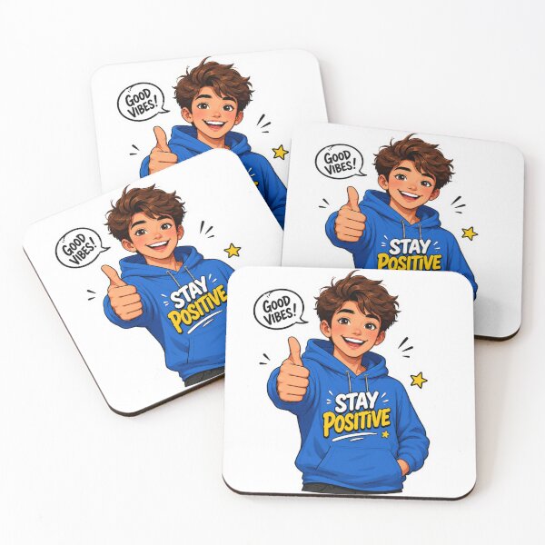 Item preview, Pop Optimistic Boy Cartoon Design designed and sold by PriyankaSonara.