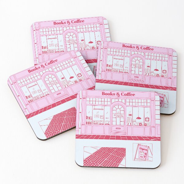 Item preview, Slices of Life: Books and Coffee designed and sold by Aycany Design.