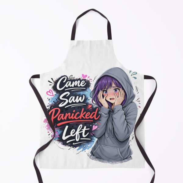 Item preview, Came Saw Panicked Left Anime Girl Introvert Meme designed and sold by DailyStruggleCo.