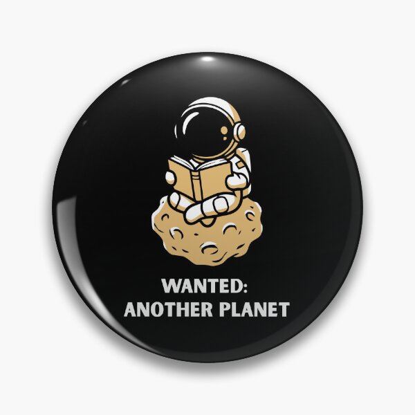 Item preview, Astronaut Reading on Tiny Planet – Cosmic Book Lover Design designed and sold by ContigoART.