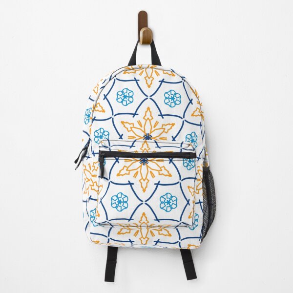 Item preview, Vintage Blue and Yellow Azulejo Tile Pattern designed and sold by Nicha Studio.