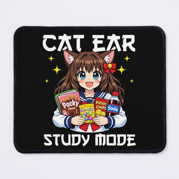 Item preview, ANIME - CAT EAR STUDY MODE designed and sold by KEF Custom.