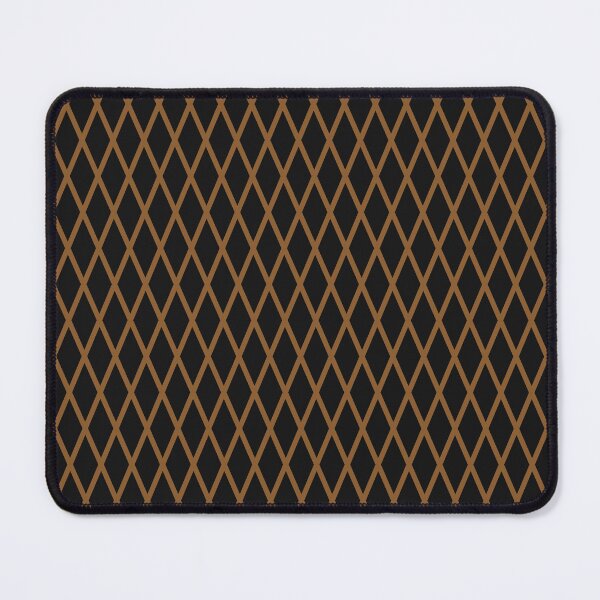 Item preview, Black And Bronze Lattice Pattern designed and sold by pattern-archive.