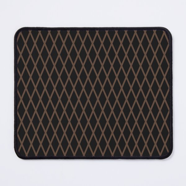 Item preview, Black And Brown Lattice Pattern designed and sold by pattern-archive.