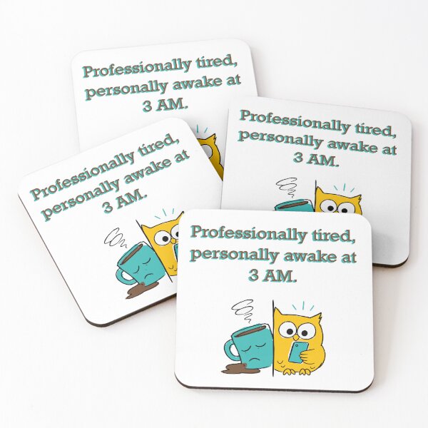 Item preview, Professionally tired, personally awake at 3 am. designed and sold by Creative jiffy.