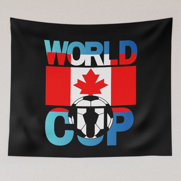 Item preview, Canada Soccer World Cup Fan Design | Maple Leaf Football Graphic designed and sold by Karim-Karem.