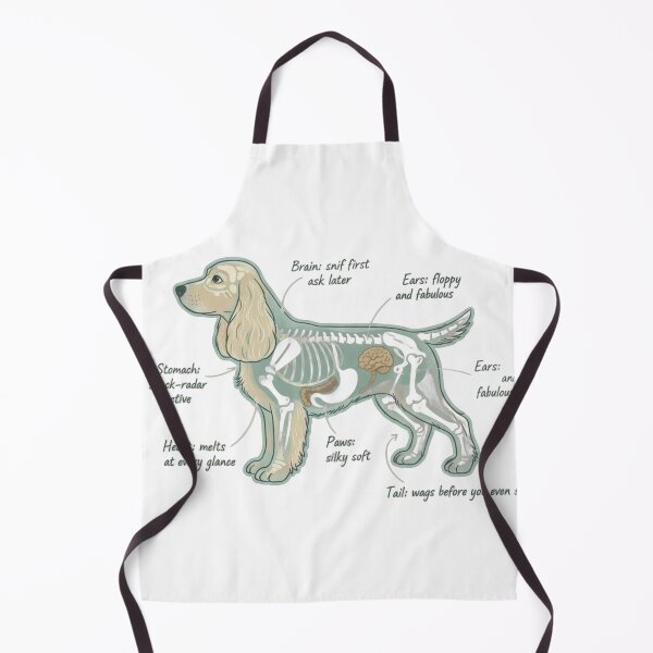 Item preview, Cocker Spaniel Anatomy - Funny Cocker Spaniel Mom Gift designed and sold by Petensity.