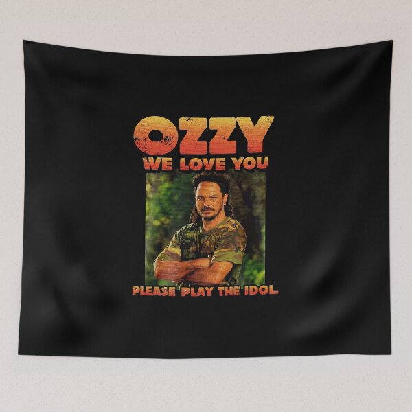 Item preview, Ozzy We Love You Please Play The Idol designed and sold by HerbertJGranger.