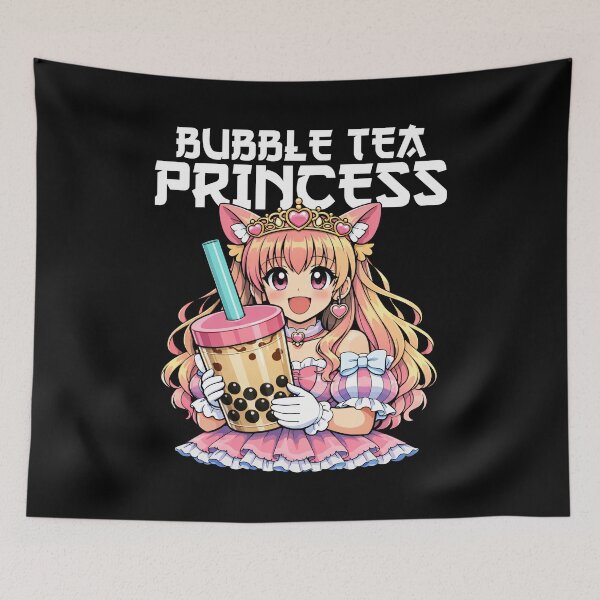 Item preview, ANIME - BUBBLE TEA PRINCESS designed and sold by KEF Custom.