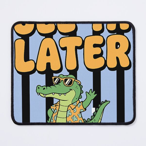 Item preview, See Ya Later Funny Alligator Last Day of School Retro Summer designed and sold by Littermin.