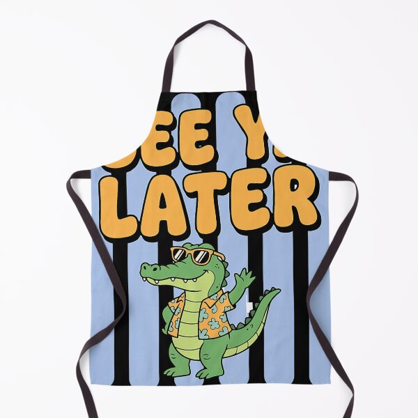 Item preview, See Ya Later Funny Alligator Last Day of School Retro Summer designed and sold by Littermin.