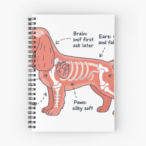 Item preview, Cocker Spaniel Anatomy - Funny Cocker Spaniel Mom Gift designed and sold by Petensity.