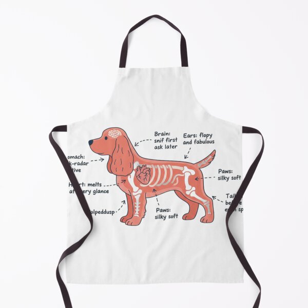 Item preview, Cocker Spaniel Anatomy - Funny Cocker Spaniel Mom Gift designed and sold by Petensity.