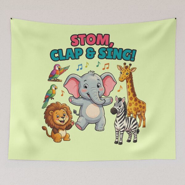 Item preview, ? **Happy Elephant Kids T-Shirt – Fun Jungle Animal Shirt for Children** ?? designed and sold by CallisC-Arts.