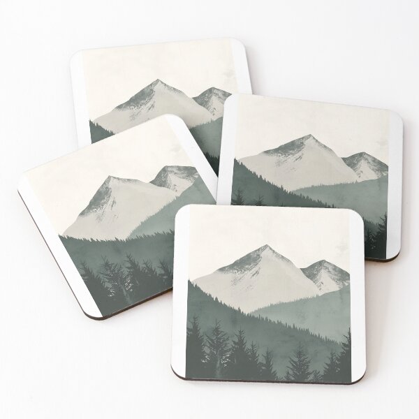Item preview, Black Forest Mountains Poster - Minimalist | Black Forest Mountains Wall Poster | Living Room Wall Decor | Black Forest Gift | Mountains | Landscape designed and sold by NullLinie28.