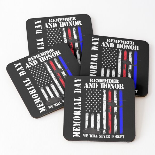 Item preview, memorial day remember & honor patriotic veterans in memory  designed and sold by mariazin.