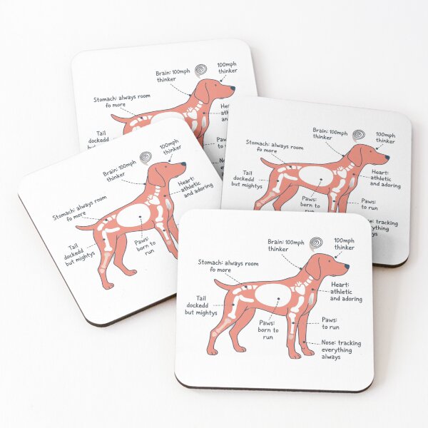 Item preview, German Shorthaired Pointer Anatomy - Funny GSP Gift designed and sold by Petensity.