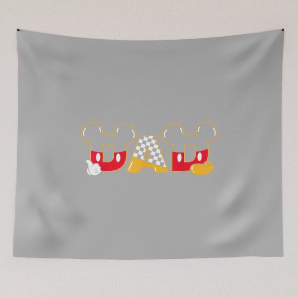 Item preview, Disney Mickey and Friends Father's Day Dad Mickey Letters designed and sold by ArleneRowe.