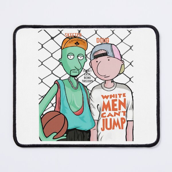 Item preview, Doug and Skeeter White Men Can't Jump Movie Basketball Parody designed and sold by EychanchanArt.