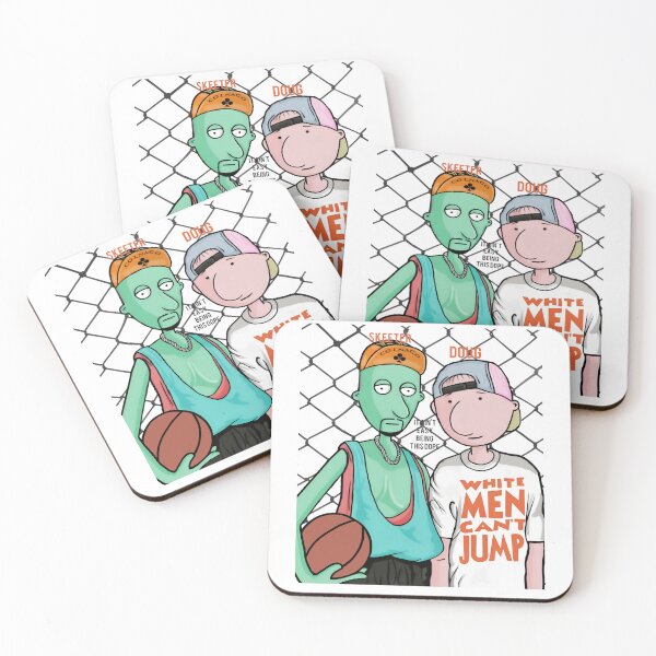 Item preview, Doug and Skeeter White Men Can't Jump Movie Basketball Parody designed and sold by EychanchanArt.
