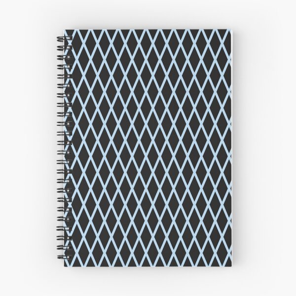 Item preview, Black And Ice Blue Lattice Pattern designed and sold by pattern-archive.