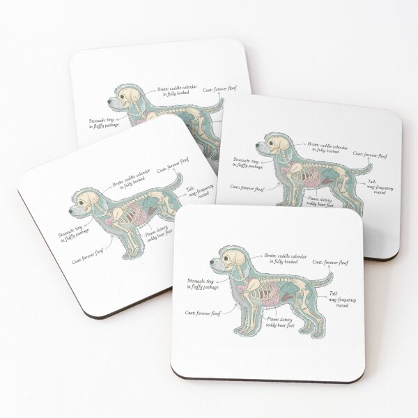 Item preview, Cavapoo Anatomy - Funny Cavapoo Mom Dad Owner Gift designed and sold by Petensity.
