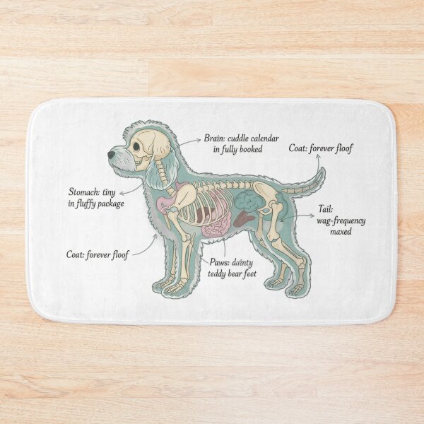 Item preview, Cavapoo Anatomy - Funny Cavapoo Mom Dad Owner Gift designed and sold by Petensity.