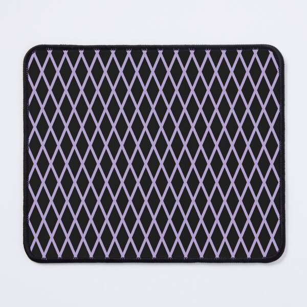 Item preview, Black And Lilac Lattice Pattern designed and sold by pattern-archive.