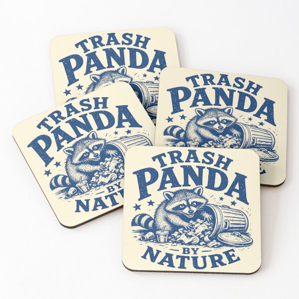 Item preview, Trash Panda By Nature Funny Raccoon Meme designed and sold by 89shirts.