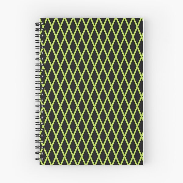 Item preview, Black And Lime Lattice Pattern designed and sold by pattern-archive.