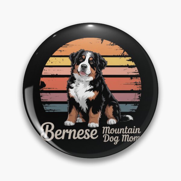 Item preview, Bernese Mountain Dog Mom Vintage Sunset designed and sold by YounexxART.