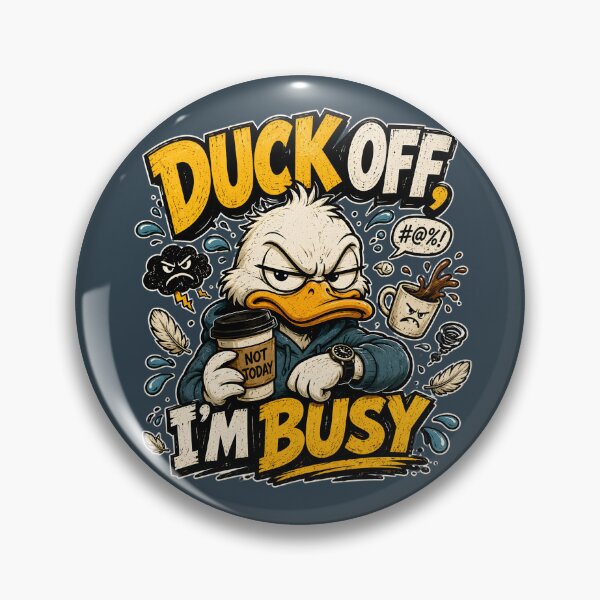 Item preview, Angry Duck Not Today designed and sold by Fab-Haven.