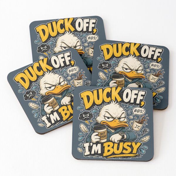 Item preview, Angry Duck Not Today designed and sold by Fab-Haven.
