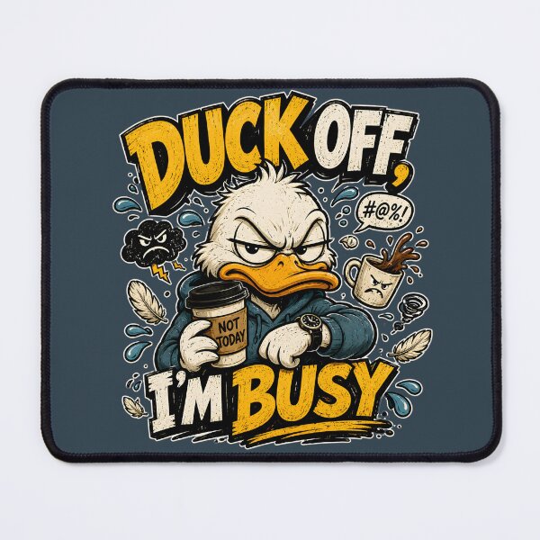 Item preview, Angry Duck Not Today designed and sold by Fab-Haven.