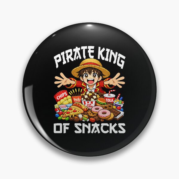 Item preview, ANIME - PIRATE KING OF SNACKS designed and sold by KEF Custom.