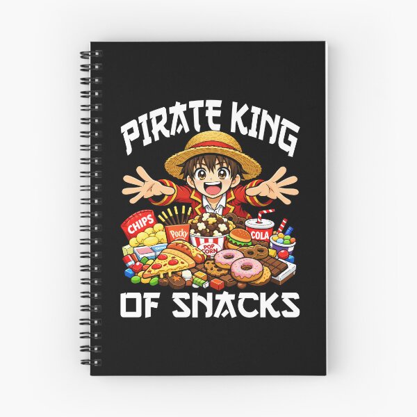 Item preview, ANIME - PIRATE KING OF SNACKS designed and sold by KEF Custom.