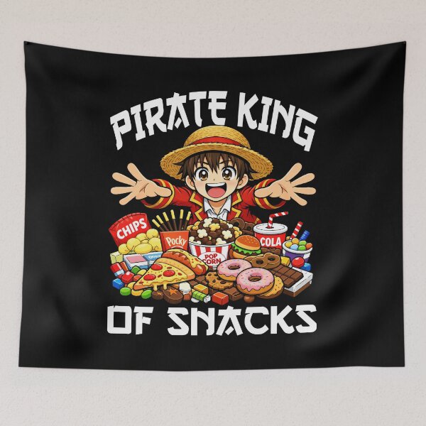 Item preview, ANIME - PIRATE KING OF SNACKS designed and sold by KEF Custom.