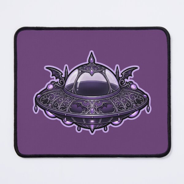 Item preview, Gothic UFO Ornate Alien Spaceship designed and sold by Lamlamiu.