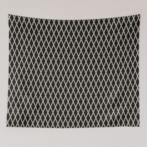Item preview, Black And Sand Lattice Pattern designed and sold by pattern-archive.