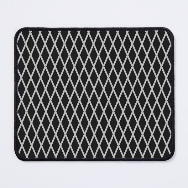 Item preview, Black And Silver Lattice Pattern designed and sold by pattern-archive.