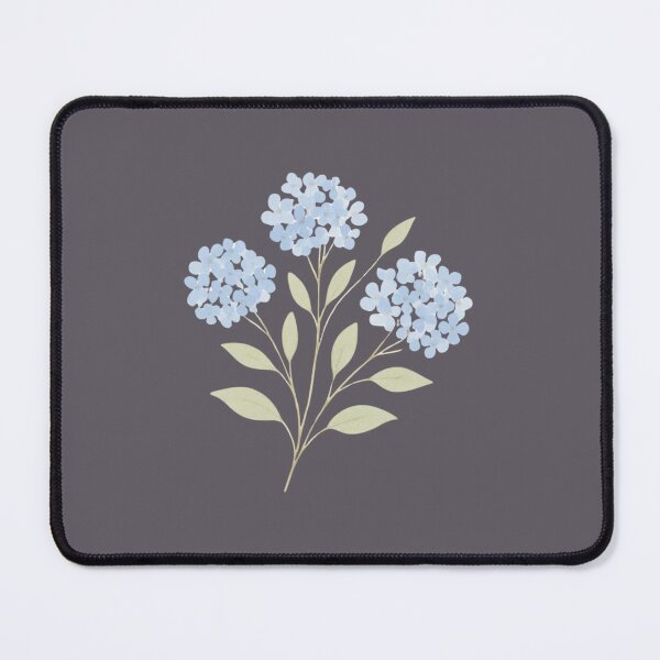 Item preview, Blue hydrangea watercolor painting designed and sold by uunaa.