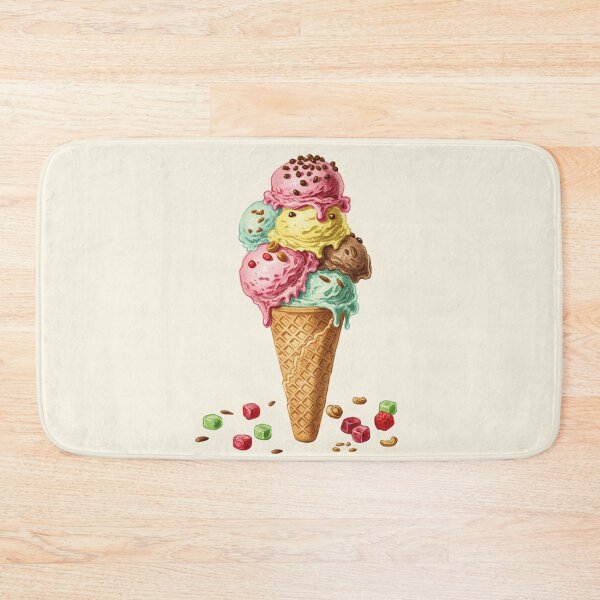 Item preview, Colorful Scoops of Gourmet Ice Cream designed and sold by Pasteltone.